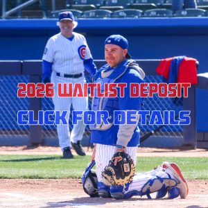 "Veteran" Fantasy Camp Package (Bring Uniform From Prior Camp) WAITLIST DEPOSIT